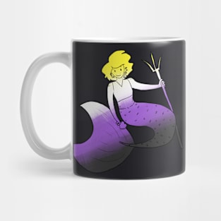Enby mermaid Mug